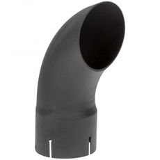 Bøjet lyddæmper rør 100-283 til effektiv lydisolering.