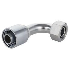 Holdbar Dkos-25 slangforbindelse M36X2-1 90 med indvendigt gevind til fleksible forbindelser.