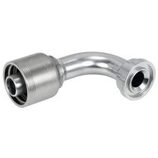 Flange Sae-6000Psi 63,5 mm med 90 graders vinkel til forskellige applikationer.