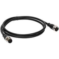 Forlængerkabel til køretøjsvæg, 1 meter, sikker tilslutning.