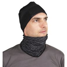 Lake sort hue med Windstopper-funktion til beskyttelse mod kolde vinde.