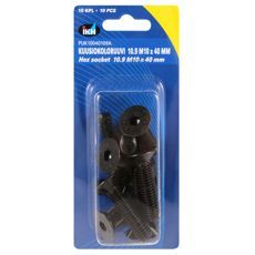 Unbrakoskrue M10X40 10.9, 10 stykker, altid den rigtige skrue til dine behov.