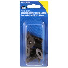 Indre sekskant skrue M12X40 10.9, 5 stykker i pakning, perfekt til enkelte reparationer.