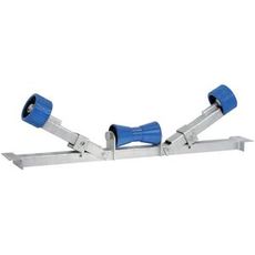 Bådlysrampe med HD PU-ruller, stabil og holdbar til både.