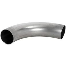 Rørbøjning 90 grader 100X2mm Sort
