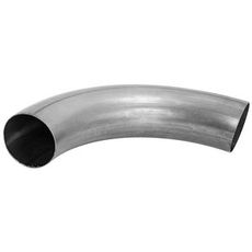 Rørbøjning 90 grader 120X2mm Sort