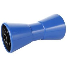 Kølrulle 21x206mm, blå PU, anvendes til effektiv transport og støtte.