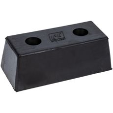 Gummibuffer 195X90X70, perfekt til at dæmpe stød i maskiner.