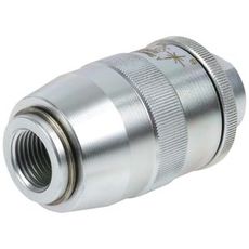 Strypventil 1/2 tomme, maks. flow 45 l/min, lukker effektivt af ved behov.