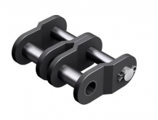 Samlelænke Dobbeltkæde 3/4" Euro, fremragende til byggeri og konstruktion.