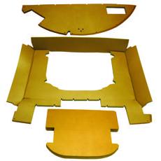 Tagbeklædningssæt komplet til effektiv og præcis trimning af vegetation.