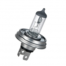 Halogenpære R2, 24V, 55/50W for kraftig belysning.