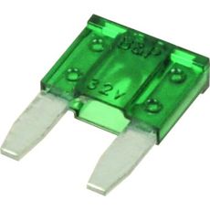 Mini fladsikring 30 Ampere Grøn John Deere