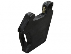 Stabil frontvægt på 23 kg for øget balance og sikkerhed under kørsel.