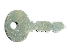 Ekstra nøgle Tændingslås MF TE20,TEA20,TED20