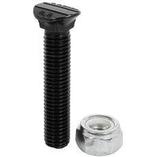 Kultivatorbolt 12X60 med møtrik, perfekt til kultivatorinstallation.