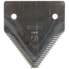 Grov tandet tærskekniv 82,5x2,8 mm, ideel til hårdere høstopgaver.