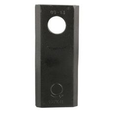 Venstre skæreblad 107x45 mm, perfekt til effektiv klipning.