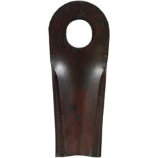 Skæreblad 128x50x4 mm, perfekt til effektiv klipning og vedligeholdelse.