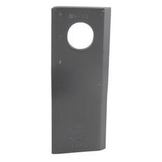 Venstre skæreblad Taarup Kverneland 126x48x4, sikrer jævn klipning.