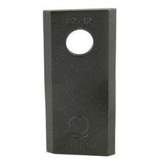 Højre skæreblad 95x45x3,5 mm til avanceret præcision og klipning.