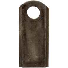 Venstre knivplade fra Kuhn, 115X48X20,5, sikrer præcis klipning.