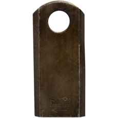 Højre knivplade fra Kuhn, 115X48X20,5, til effektiv skæring og drift.