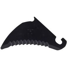 Kniv til rundballepresser Claas, mål 363x182 mm, til effektiv balning af hø.