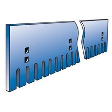 Vejskær Glat / Tandede 12/3000/290, effektiv til jordbearbejdning.