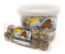 10-pak gourmetkugler til vilde fugle, perfekt til fuglefodring året rundt.