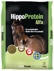 Proteinrig foderblanding af Alfa til stærke og sunde dyr, 15kg pose.