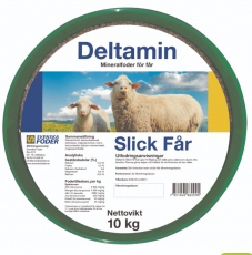 Deltamin Får Slick, mineralblok i 10 kg eller 600 kg til får.