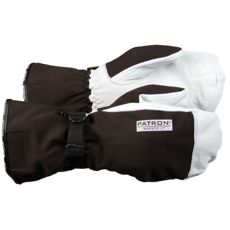 Syntetpels tommelfingervanter med foring for optimal beskyttelse mod kulde.