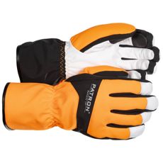 Lange og varmegivende arbejdshandsker som beskytter mod kulde og fugt.