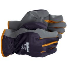 Montagehandsker af fibervæv med foring, for øget komfort og beskyttelse.