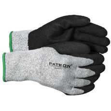 Sikre nitrilbelagte arbejdshandsker med snitbeskyttelse og foring for optimal beskyttelse.