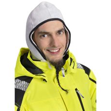 Hætte i ægte lammeskind, giver varme og stil til alle anledninger.