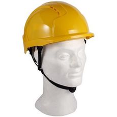 Evo Lite Linesman hjelm i gul for sikkerhed på arbejdspladsen.
