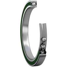 Højhastigheds SKF sporkugleleje 35X55X10 til brug inden for landbrug og byggeri.