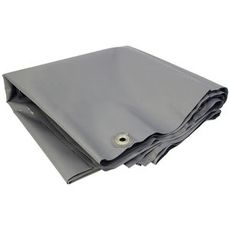 Kraftig presenning 1,5X2,8M 550G/M2, perfekt til beskyttelse af køretøjer.