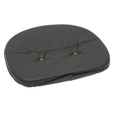 Sort sædehynde til træning, massage eller hvile, giver god støtte og komfort.