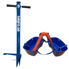 Plantehul Ø 63mm + Bæresystem 2 kurve