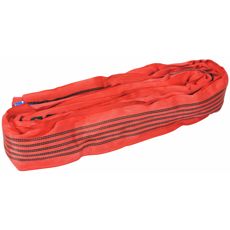 Rundstrop 5 ton, 4/8 meter lang, pålidelig til sikker lastløftning i byggeri og industri.