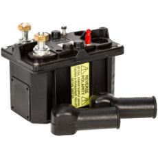 24V elektronisk hovedafbryder, tilpasset både positiv og negativ pol.