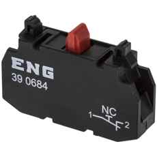 Nødstopkontakt NC, vigtig sikkerhedsudstyr til maskiner.