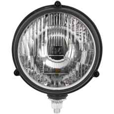 H4 bundmonteret forlygte, ideel til forskellige maskiner og køretøjer.