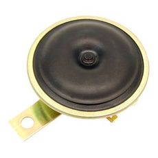 Vandtæt signalhorn med 125mm diameter, 12V, perfekt til traktorer.