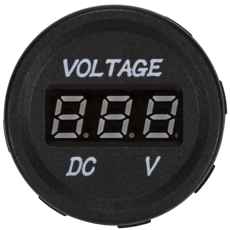 Voltmeter 9-28V DC til alsidig brug og præcis måling.