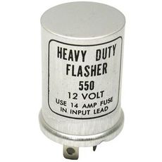 Standard blinkrelæ, en afgørende del af blinksystemet på køretøjer.