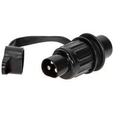 Holdbar 3-polet stikprop designet til pålidelig brug i tunge køretøjer.